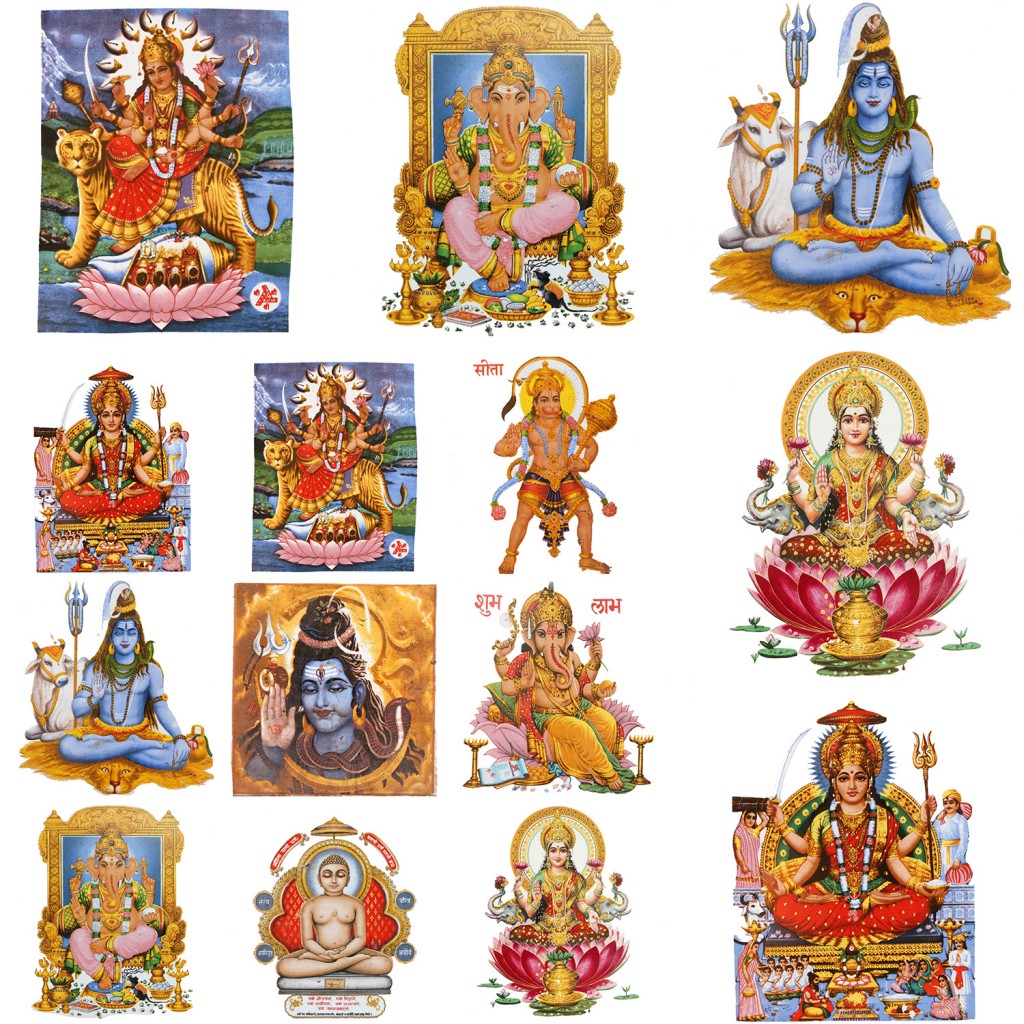 composition-with-hindu-gods-anahata-tantra-temple